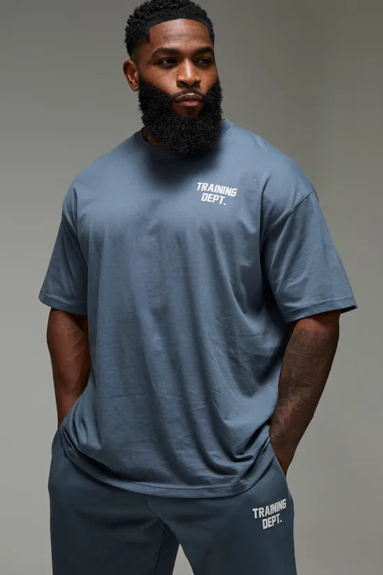 Man Active Training Dept. Oversized T-shirt