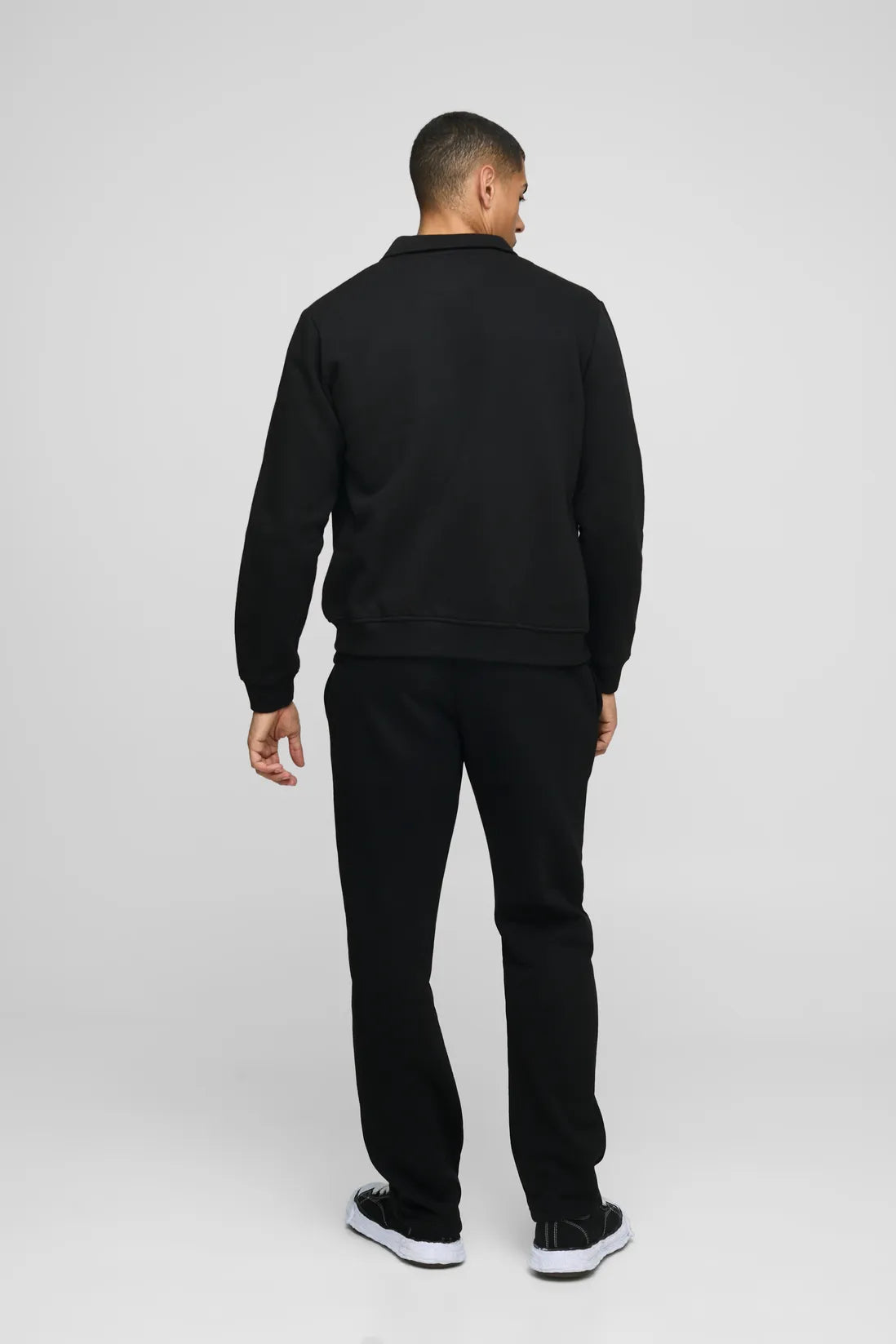 Regular Fit Popper Collar Harrington Jacket