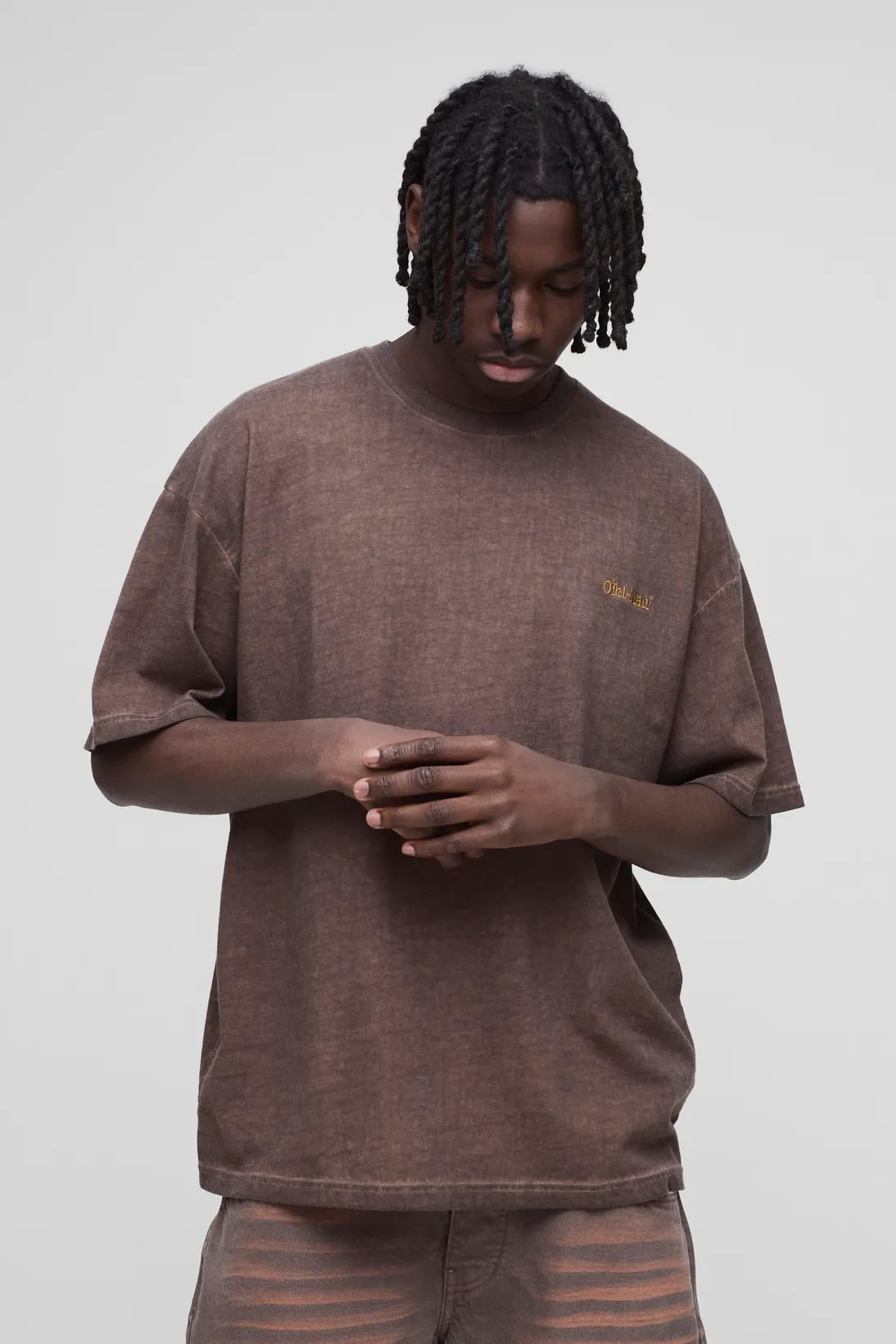 Oversized Ofcl Man Washed T-Shirt