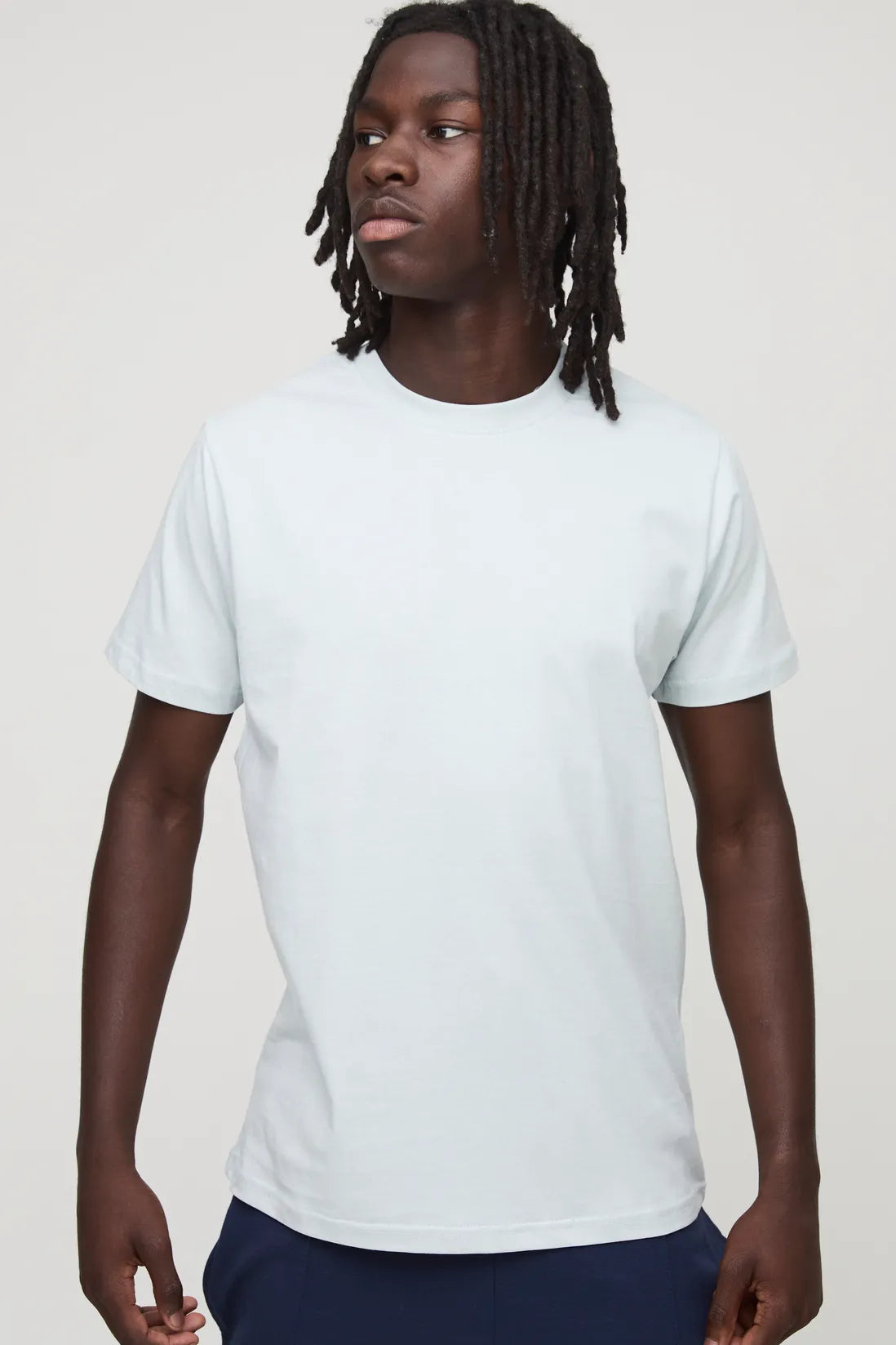 Basic Slim Fit Crew Neck T-Shirt