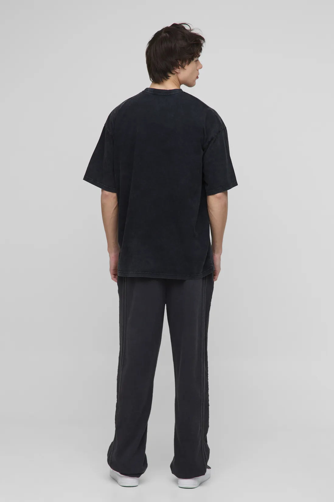 Tall Oversized Washed Pocket T-Shirt