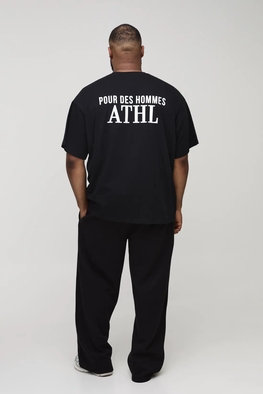Plus Oversized Placement Printed T-Shirt