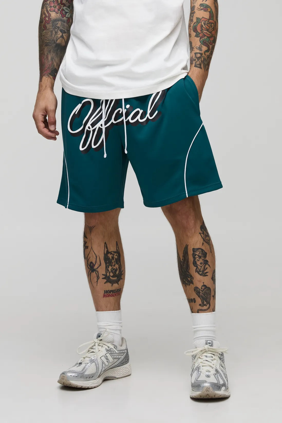 Official Relaxed Mid Length Sports Shorts