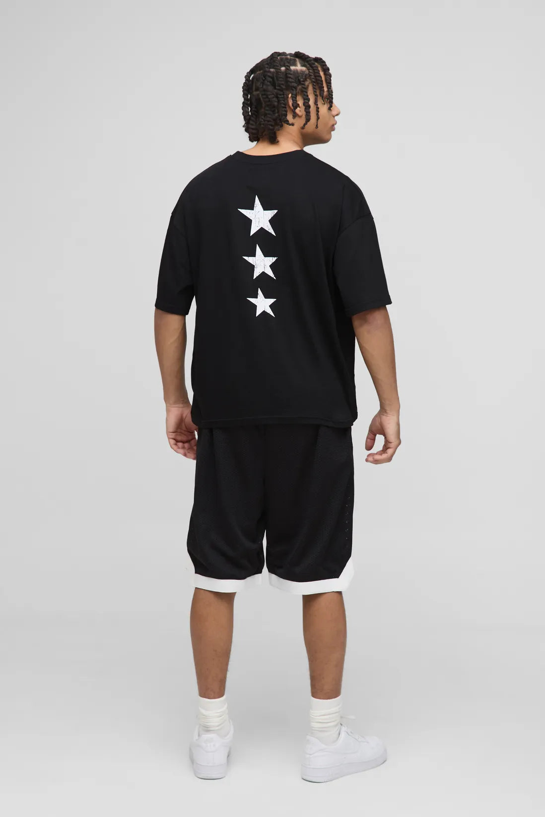 BHMN Mid Length Mesh Basketball Shorts