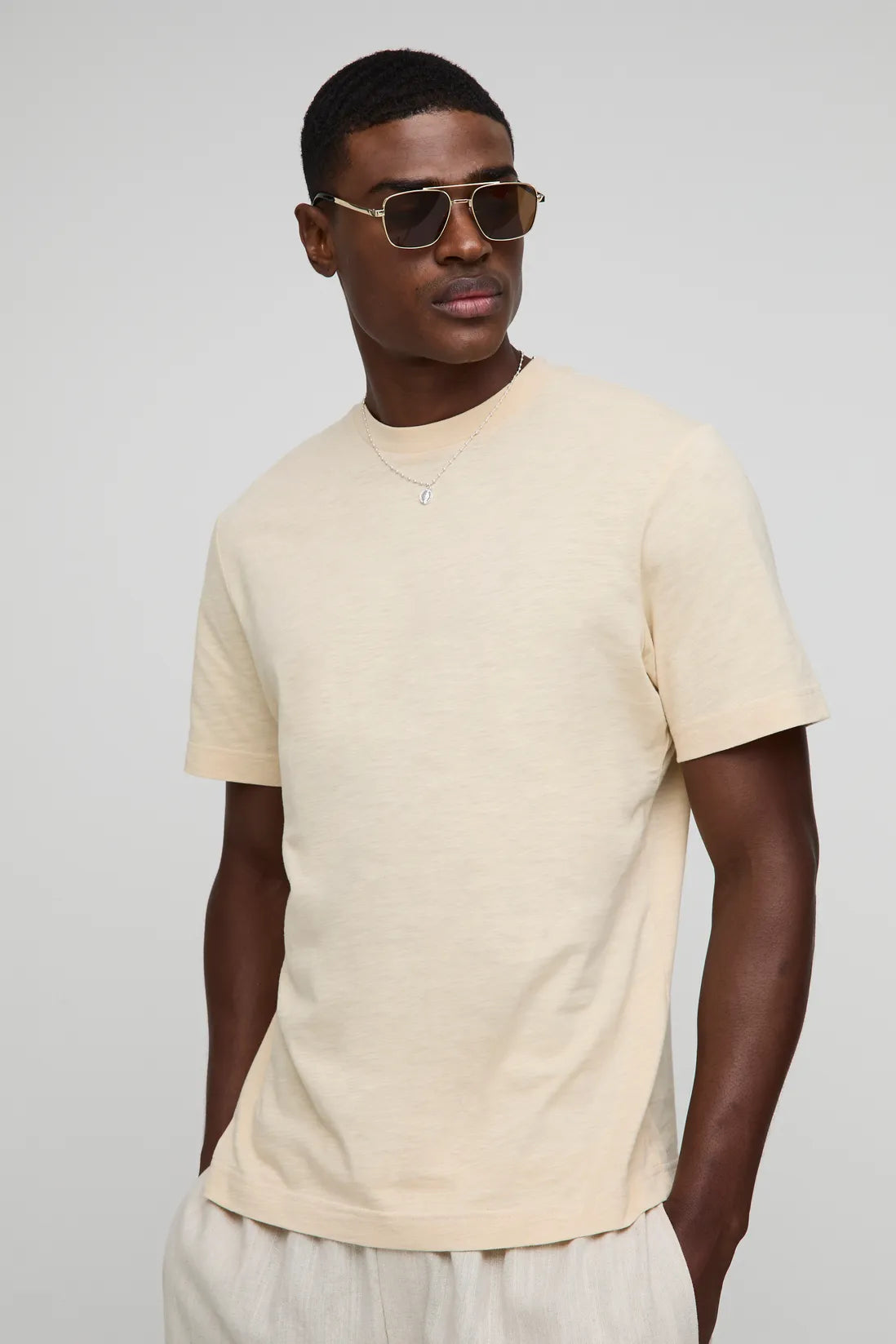 Regular Fit Slub T-Shirt