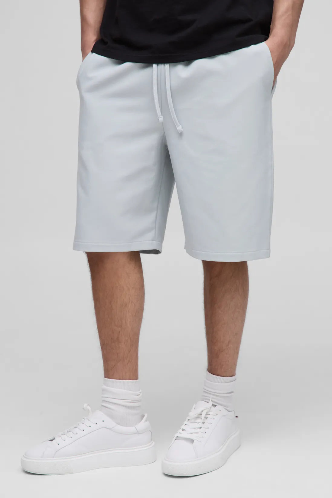 Elasticated Waist Relaxed Technical Stretch Shorts