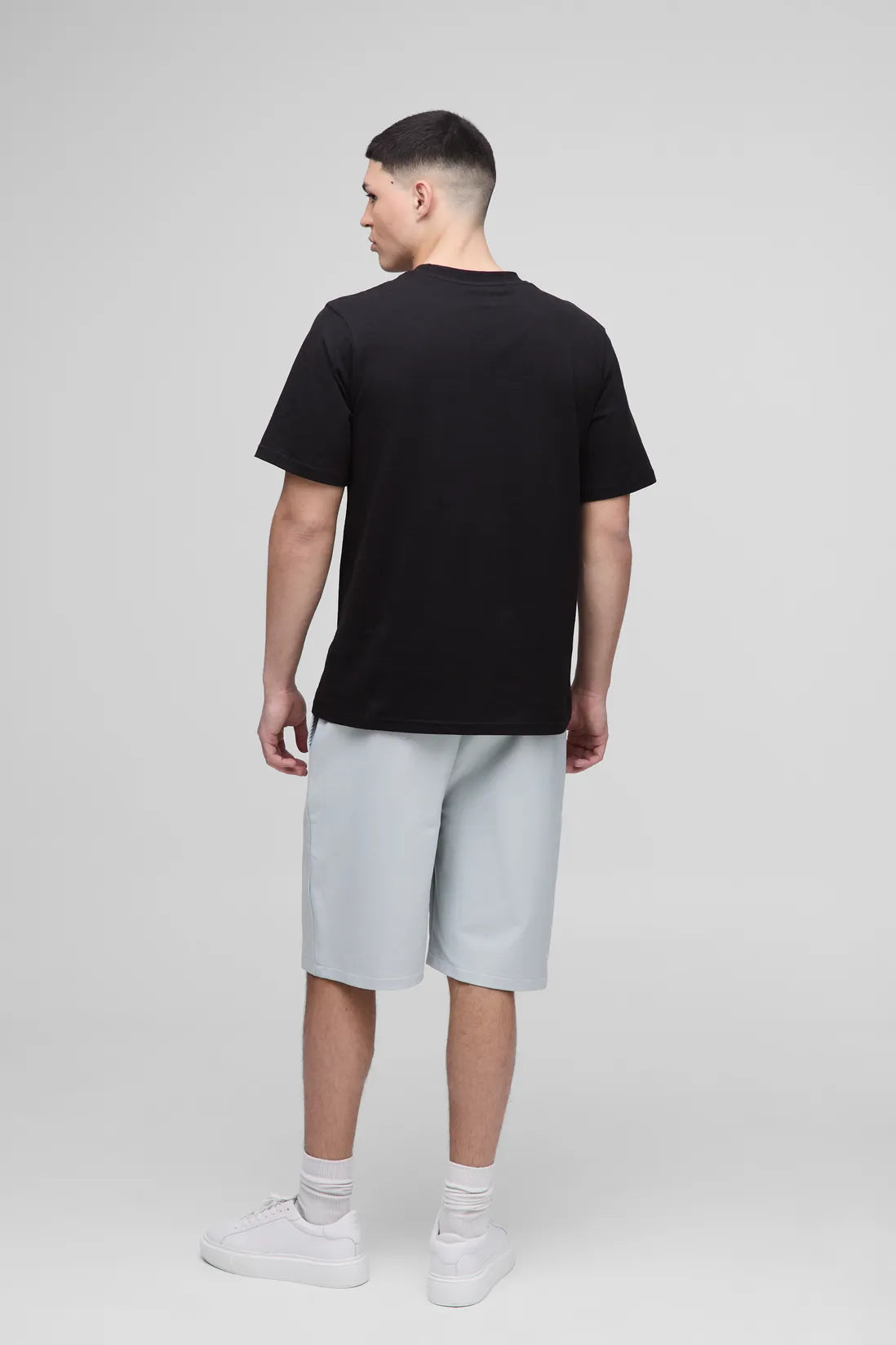 Elasticated Waist Relaxed Technical Stretch Shorts