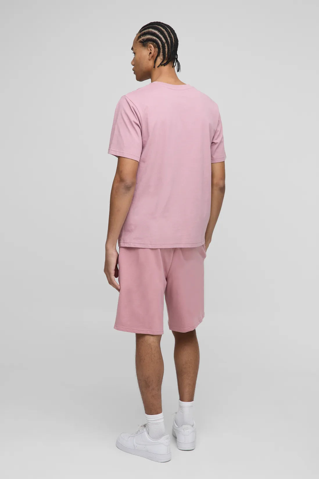 260GSM Loopback Basic Oversized Mid Length Short
