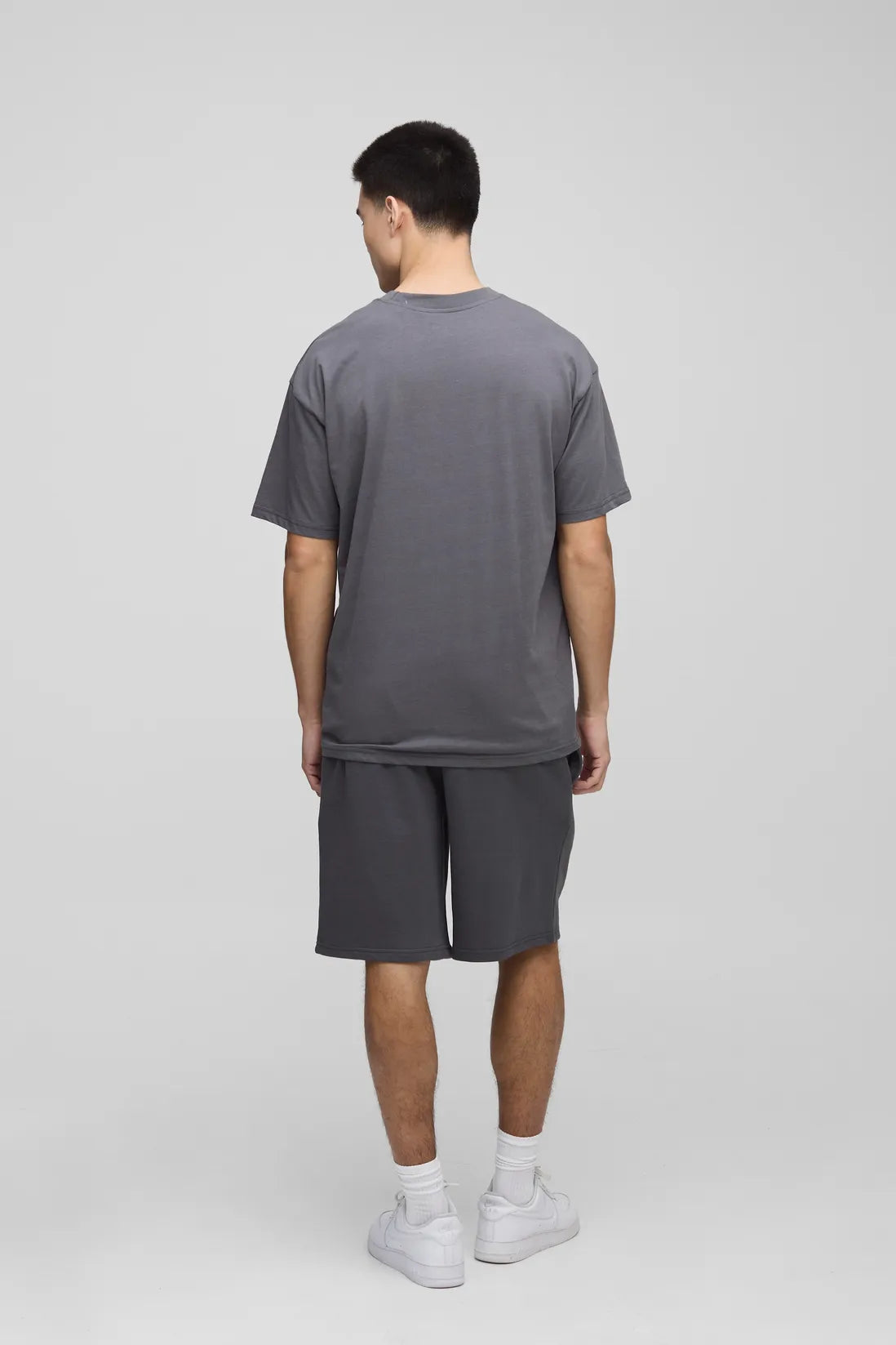 260GSM Loopback Basic Oversized Mid Length Short