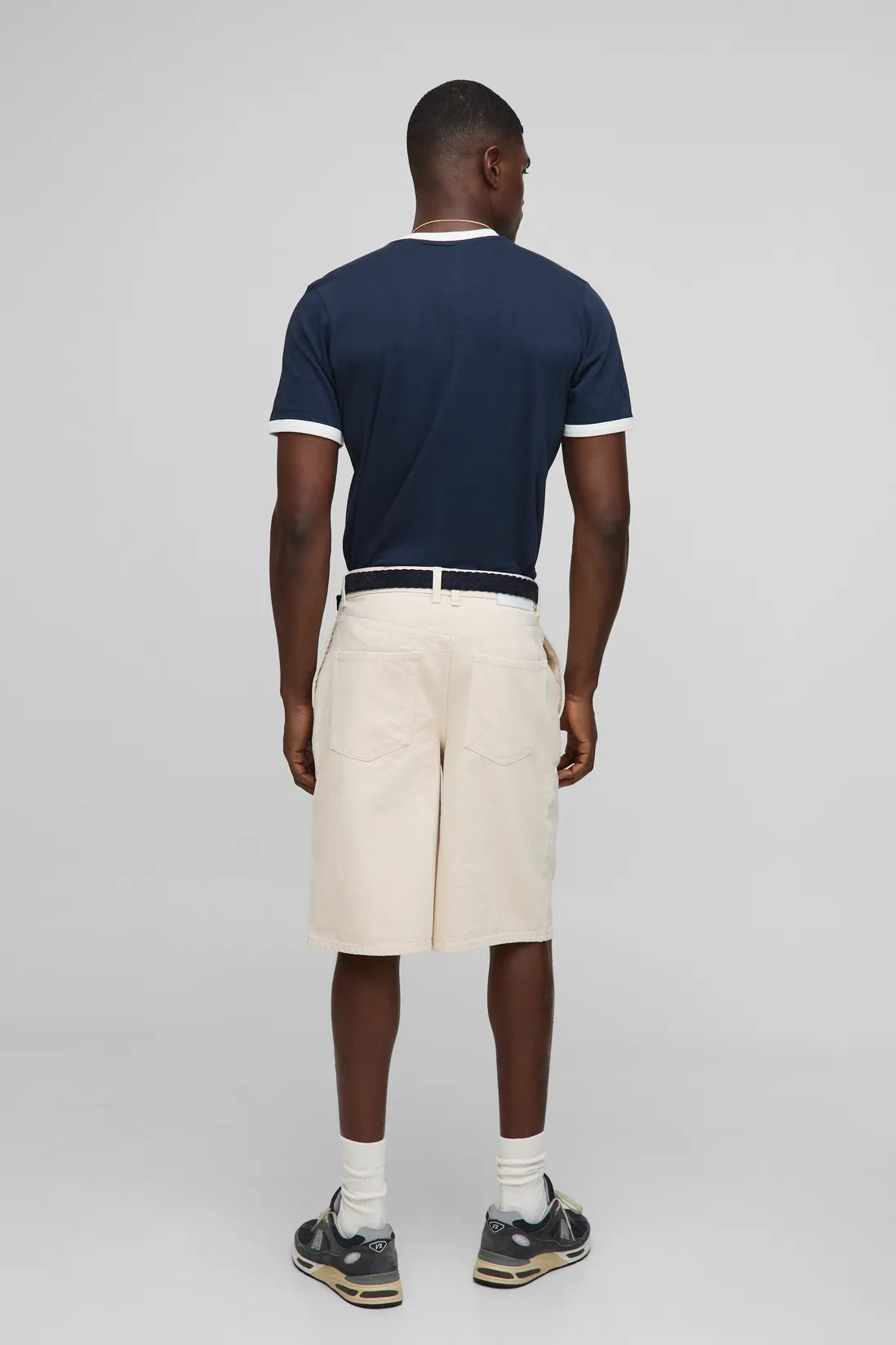 Regular Fit Ringer Crew Neck T-Shirt