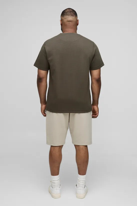 Plus Interlock Slim T-Shirt