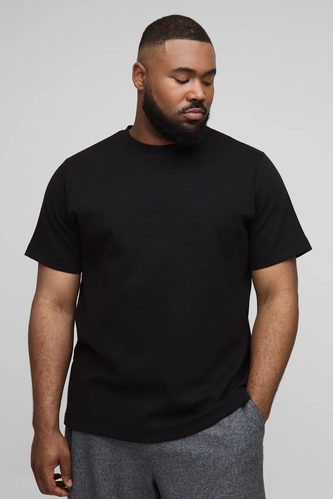 Plus Interlock Slim T-Shirt
