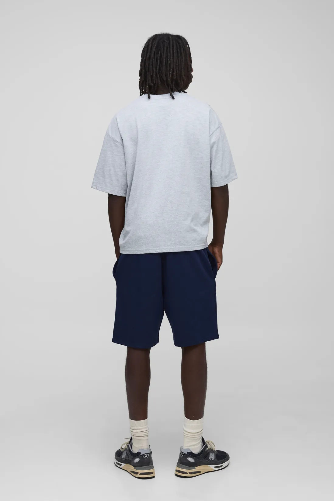 MAN. Oversized Boxy Crew Neck T-shirt