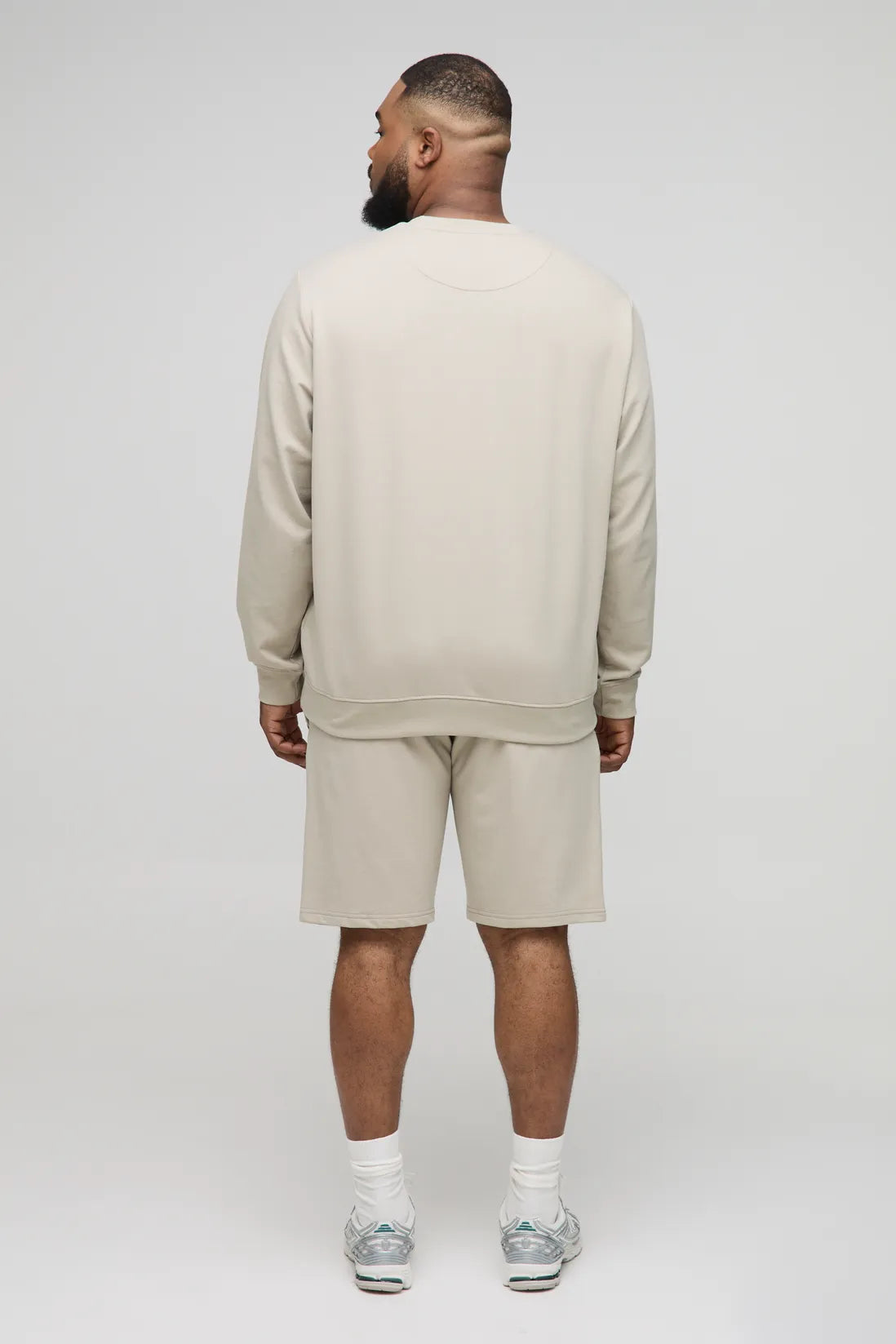 Plus 260GSM Loopback Slim Fit Basic Shorts