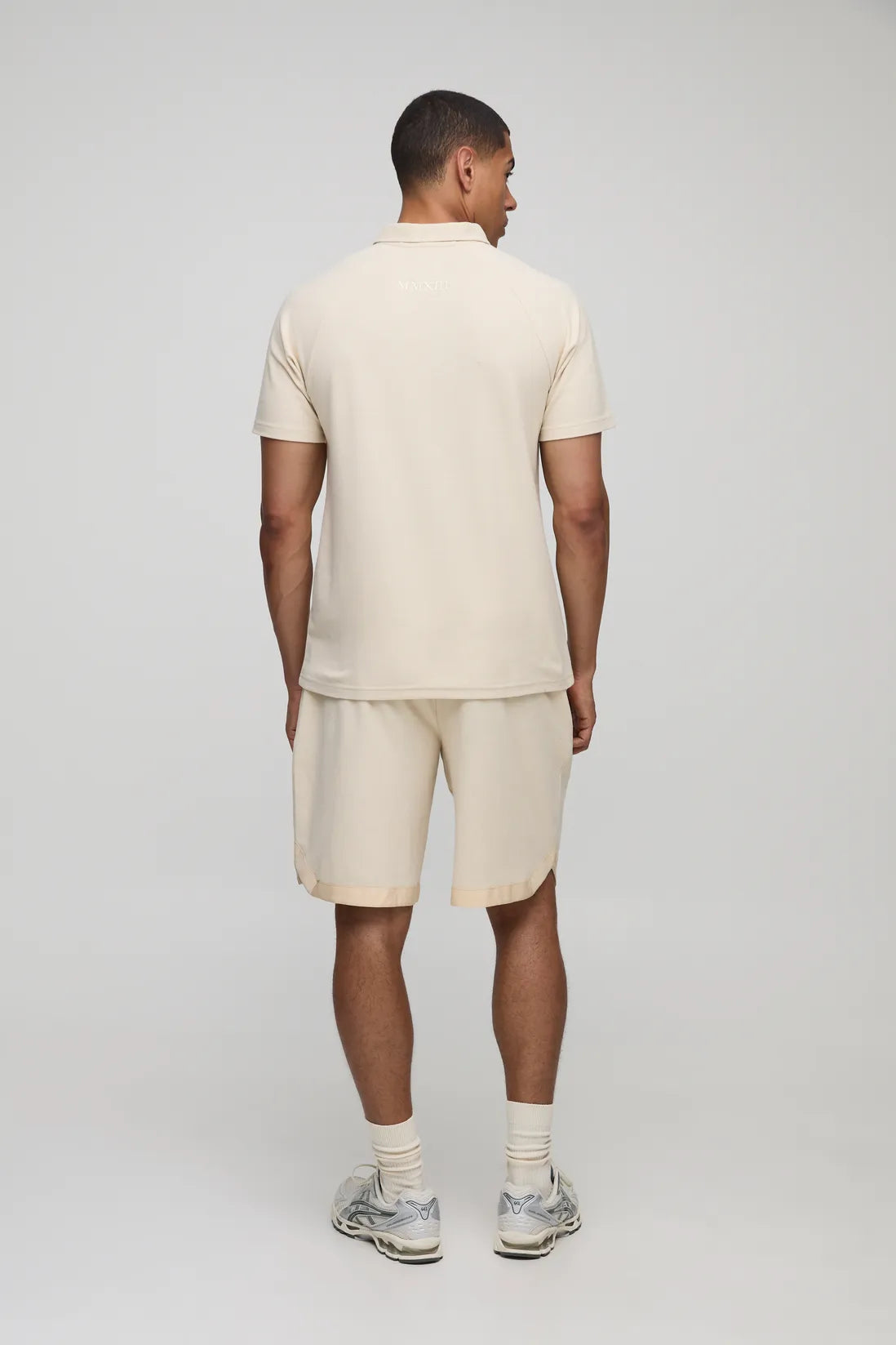 Homme Mid Length Pique Basketball Shorts