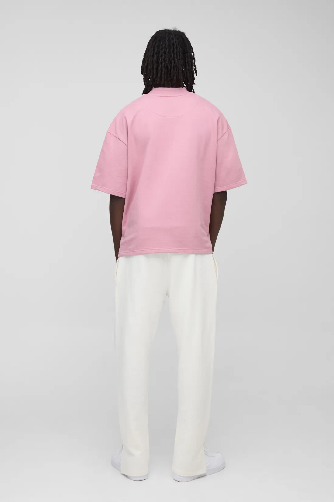 Oversized Boxy Extended Neck Heavyweight T-Shirt