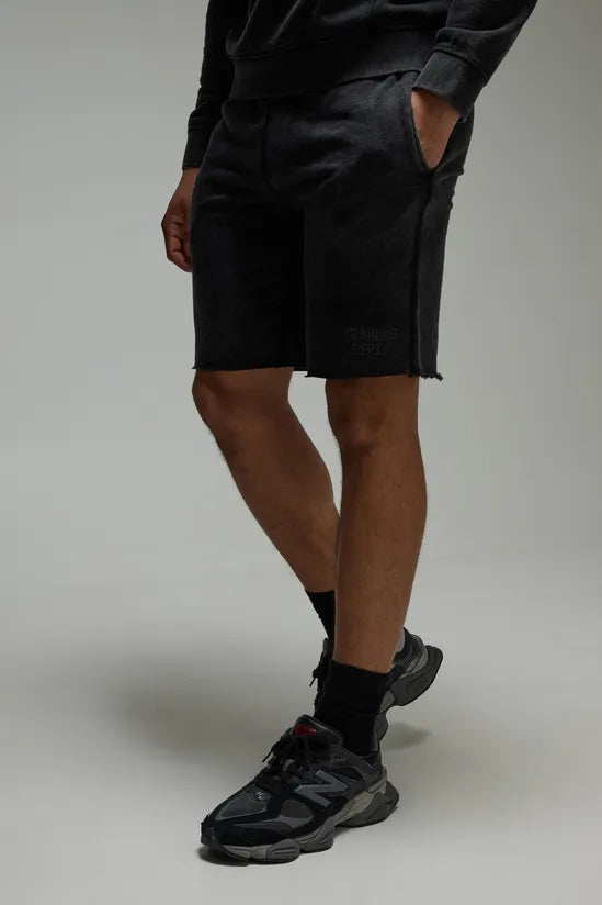 Man Active Training Dept Washed 9inch Short