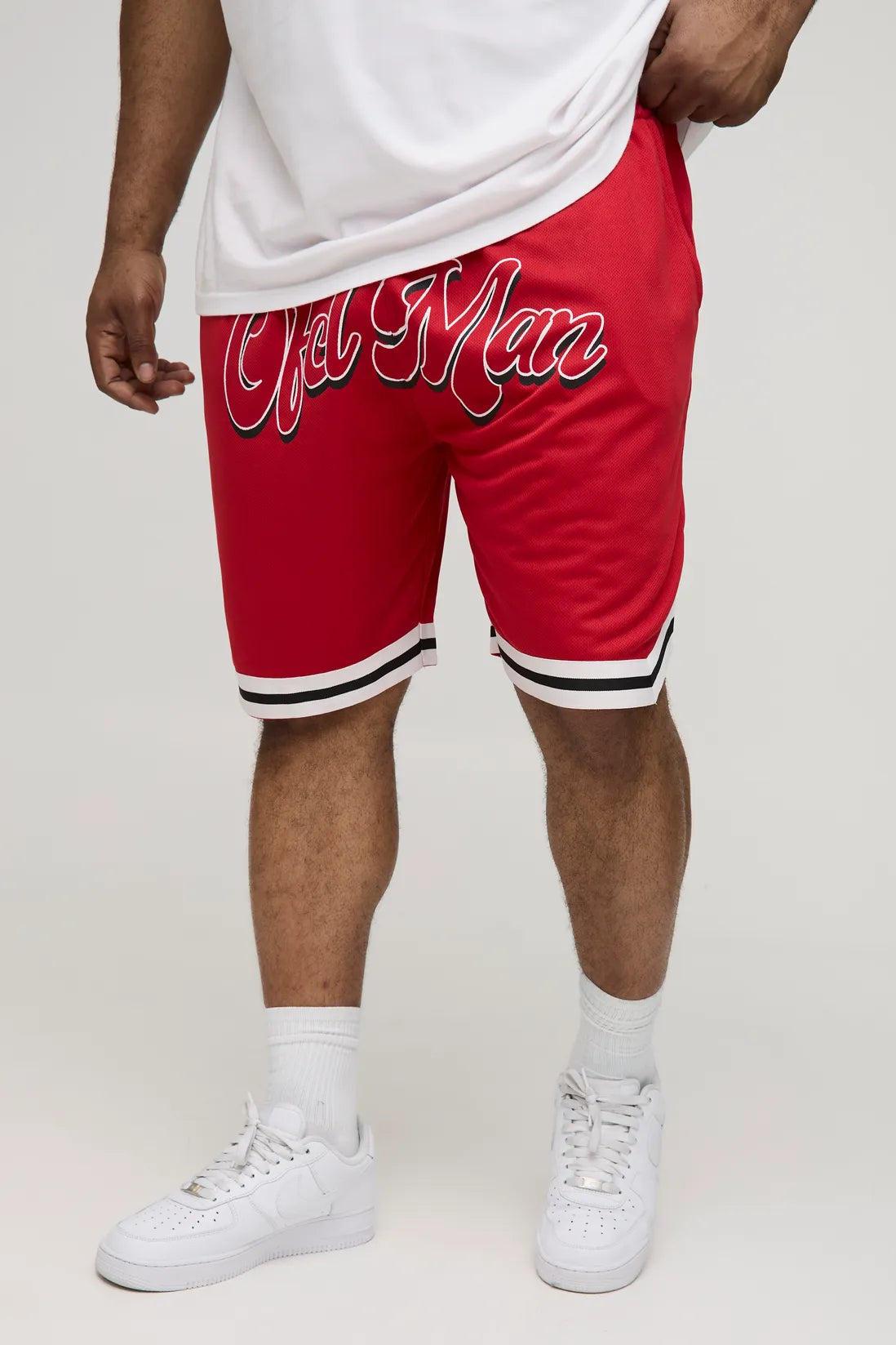 Plus OFCL Man Airtex Basketball Shorts