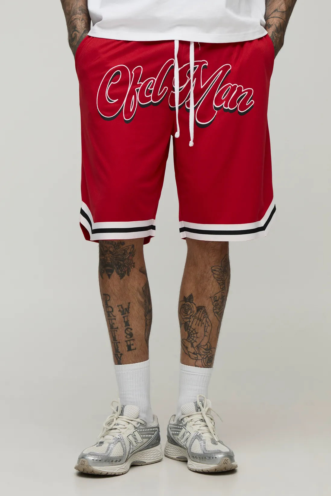Tall OFCL Man Airtex Basketball Shorts