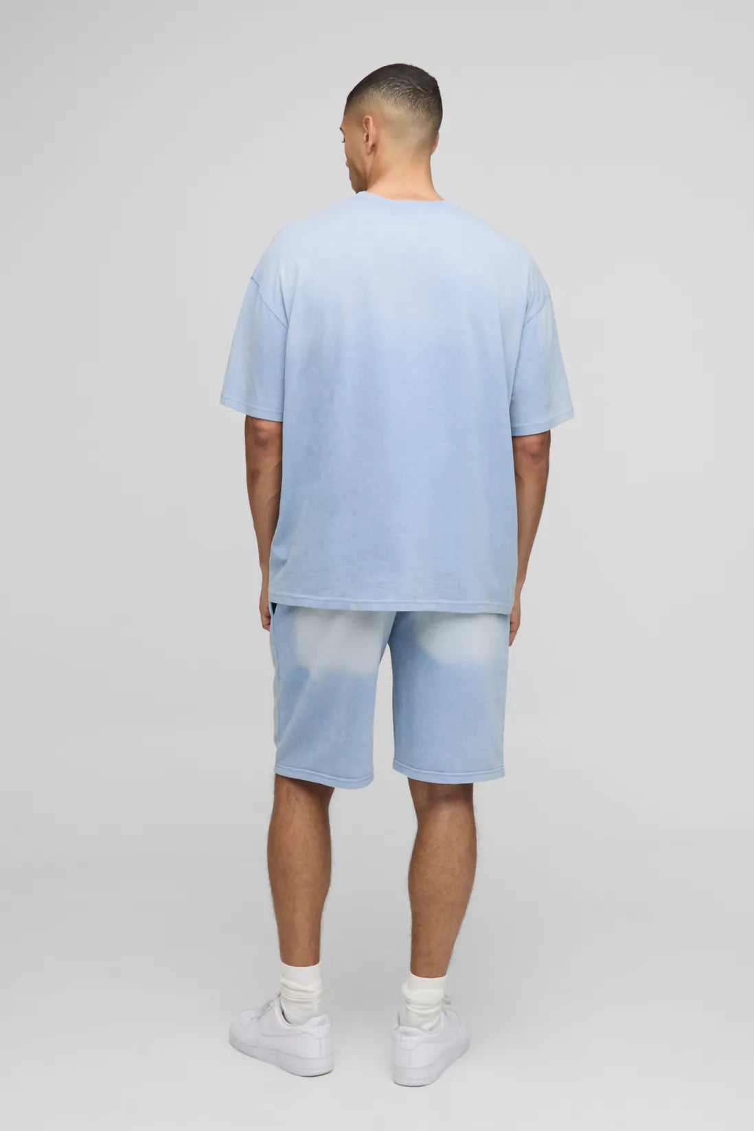 Spray Wash Mid Length Shorts