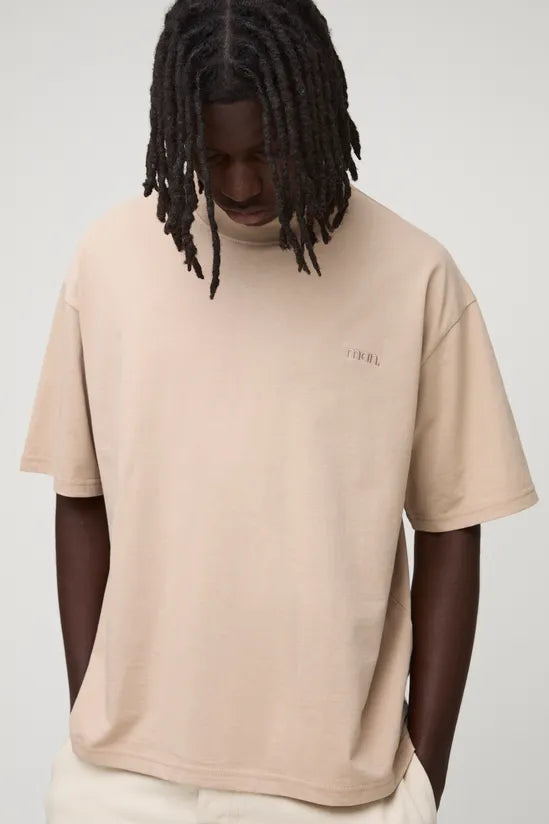 MAN. Oversized Boxy Extended Neck T-Shirt