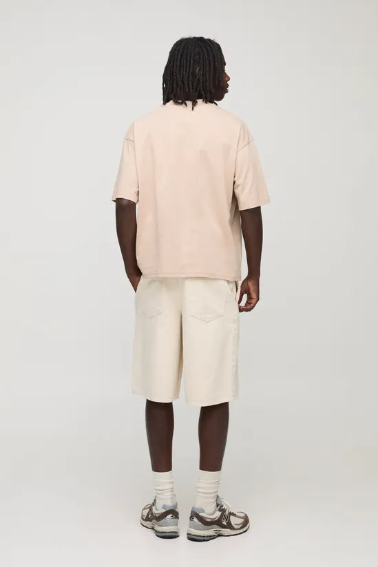 MAN. Oversized Boxy Extended Neck T-Shirt