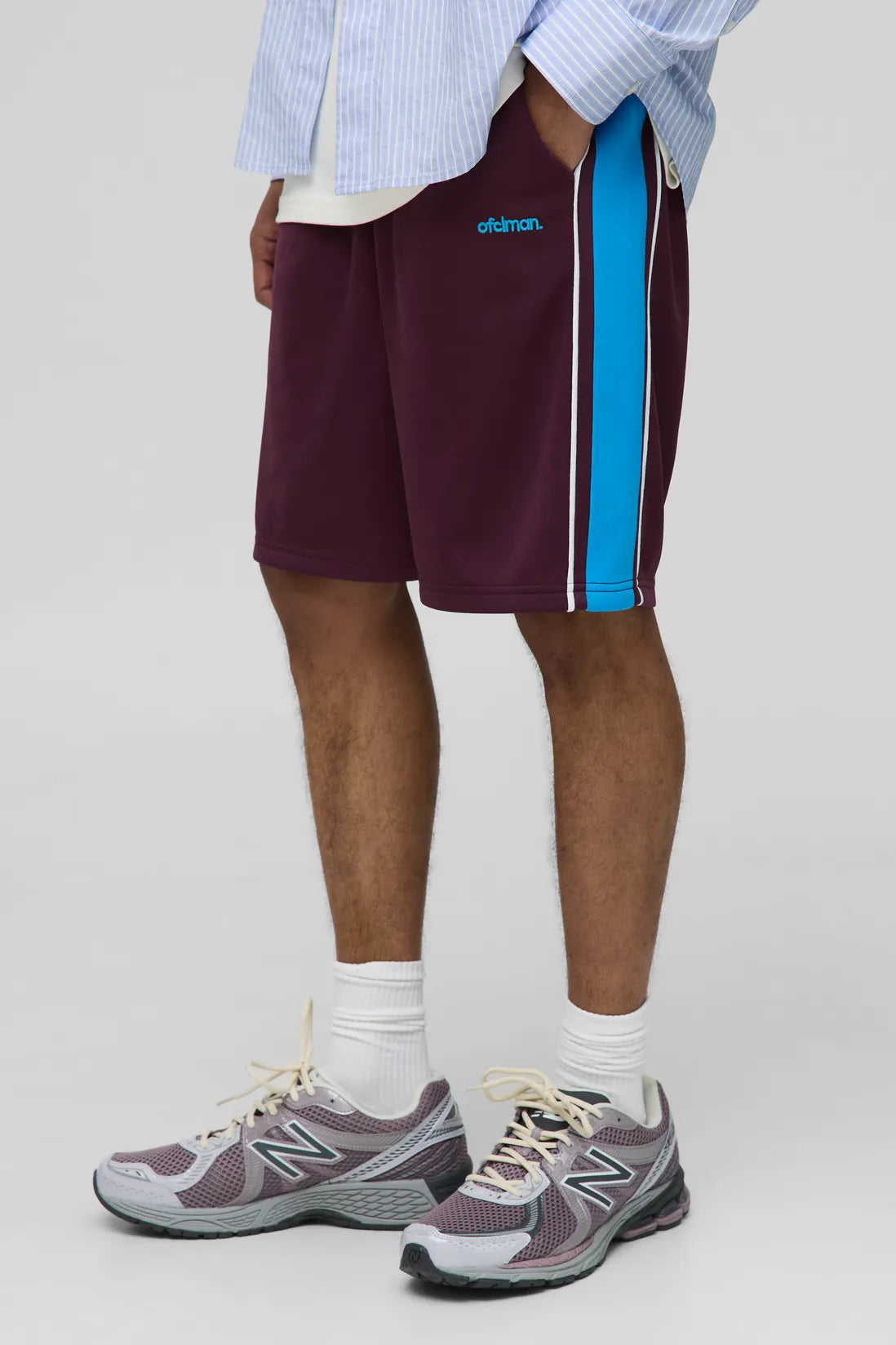 Relaxed Tricot Mid Length Shorts