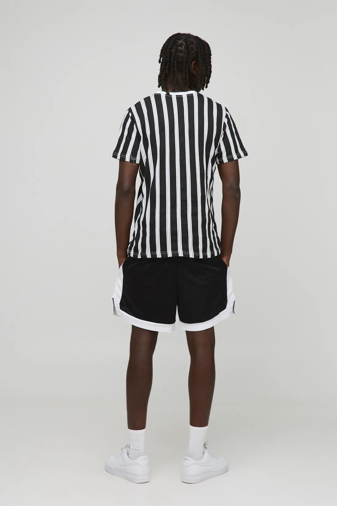 Slim BM Signature Stripe T-Shirt