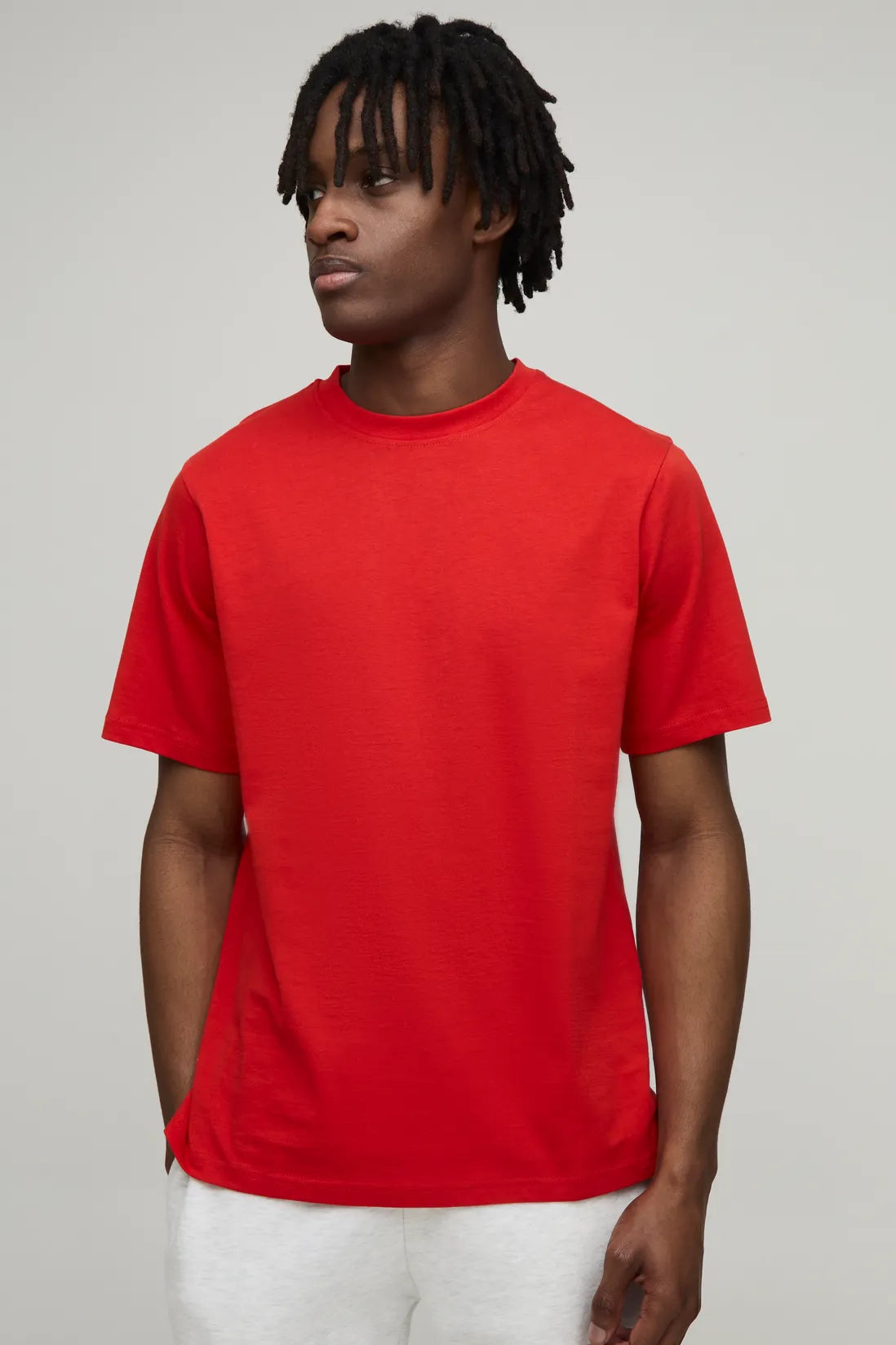 Regular Fit Basic Crew Neck T-shirt