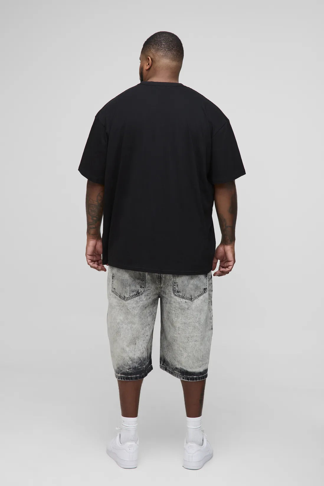 Plus Vintage Car Graphic Oversized T-Shirt