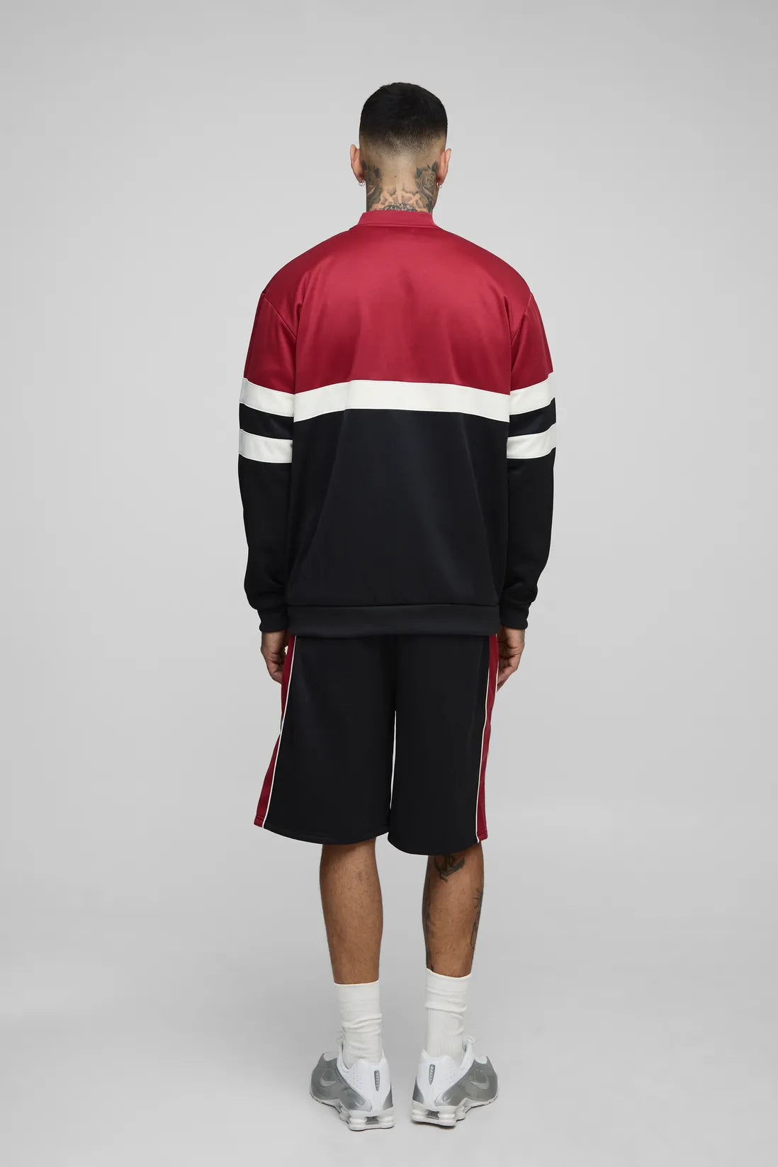 Tall Man Tricot Colour Block Oversized Shorts