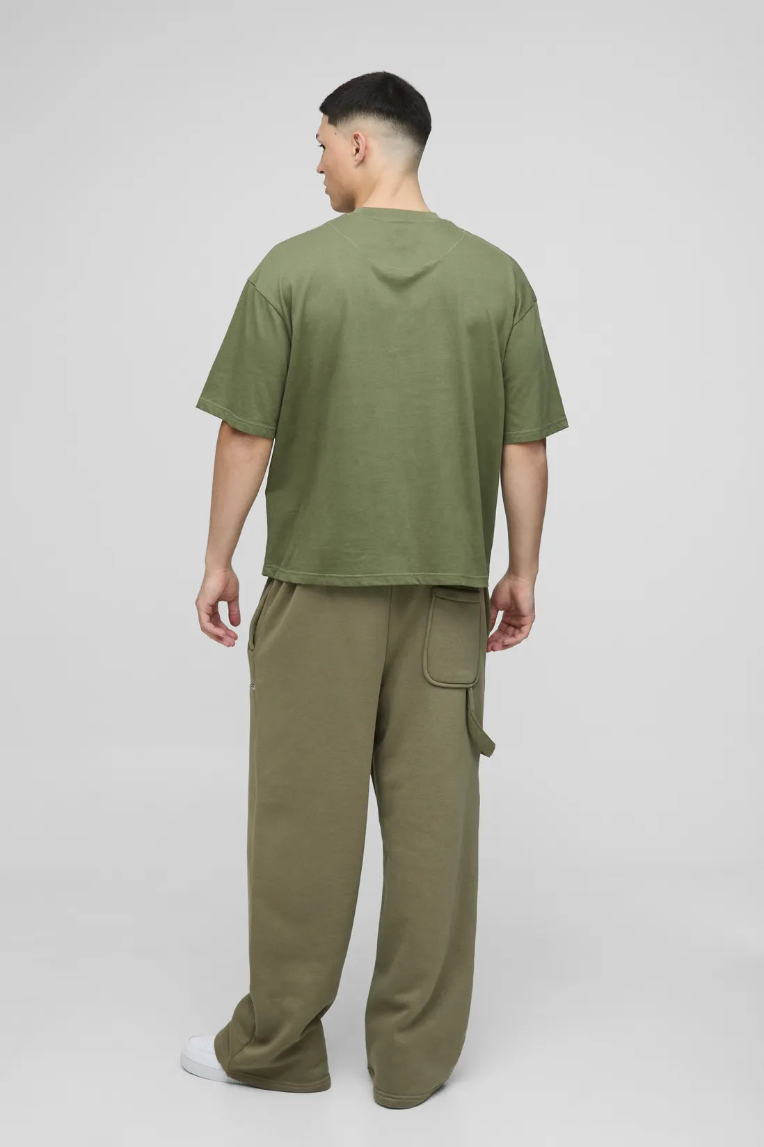 Oversized Boxy BM Drop Shoulder T-Shirt
