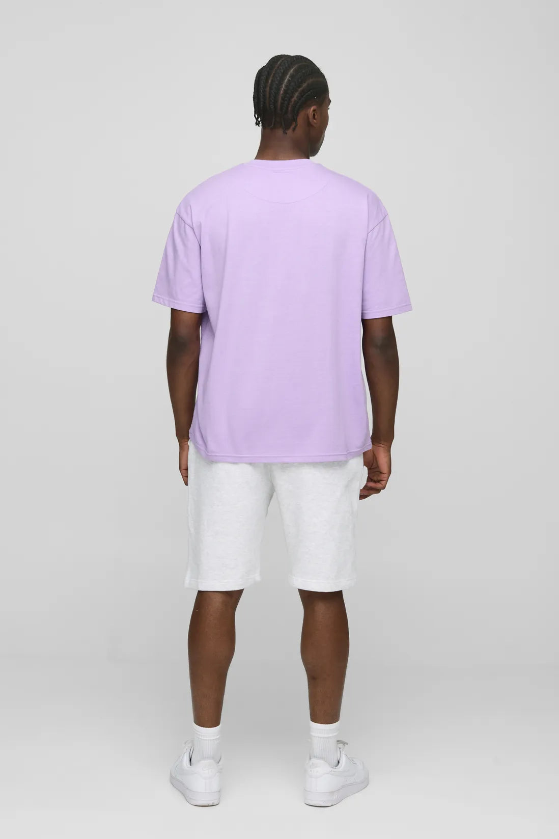 Oversized Basic Crew Neck T-shirt