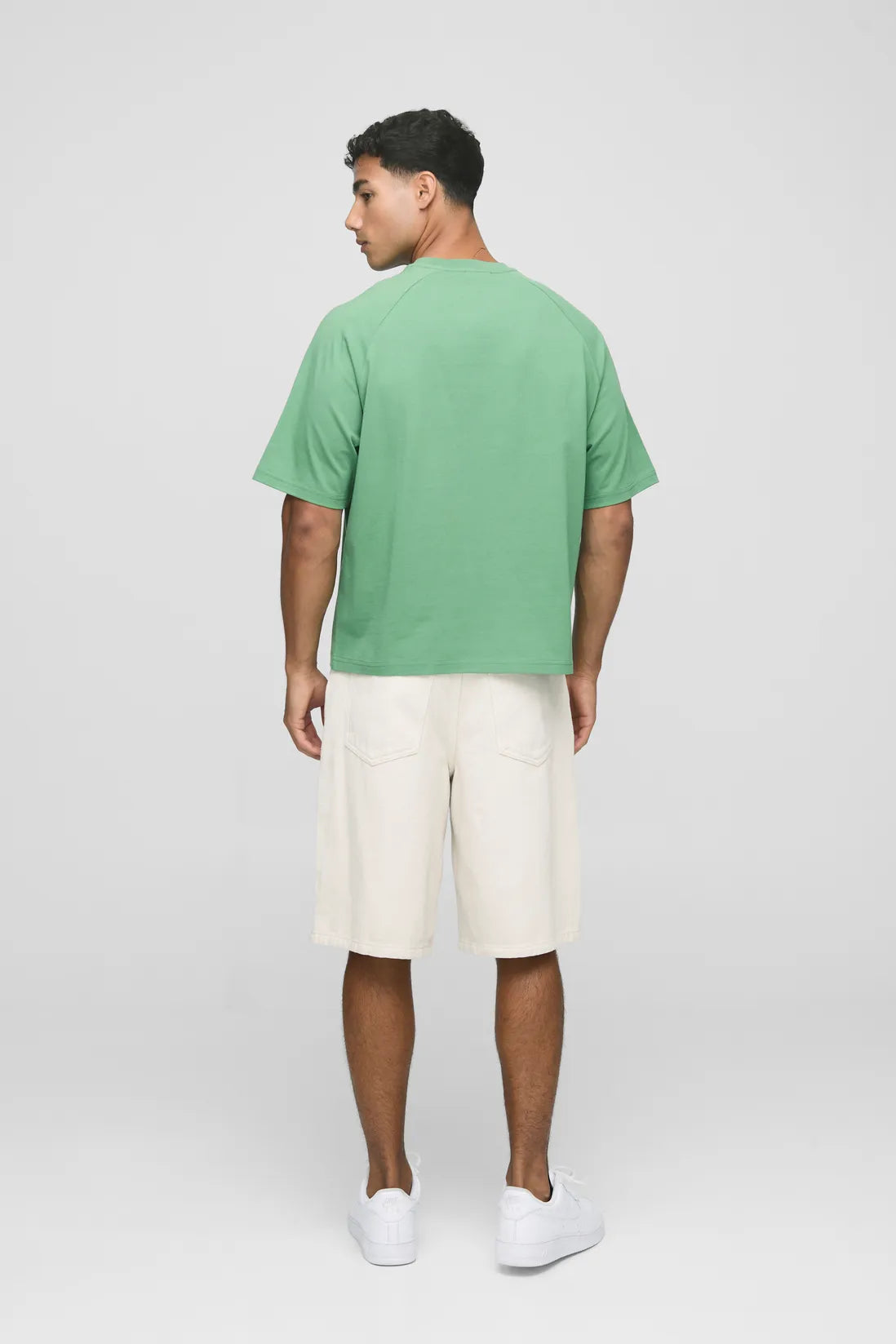 Oversized Boxy MAN Embroidered T-Shirt