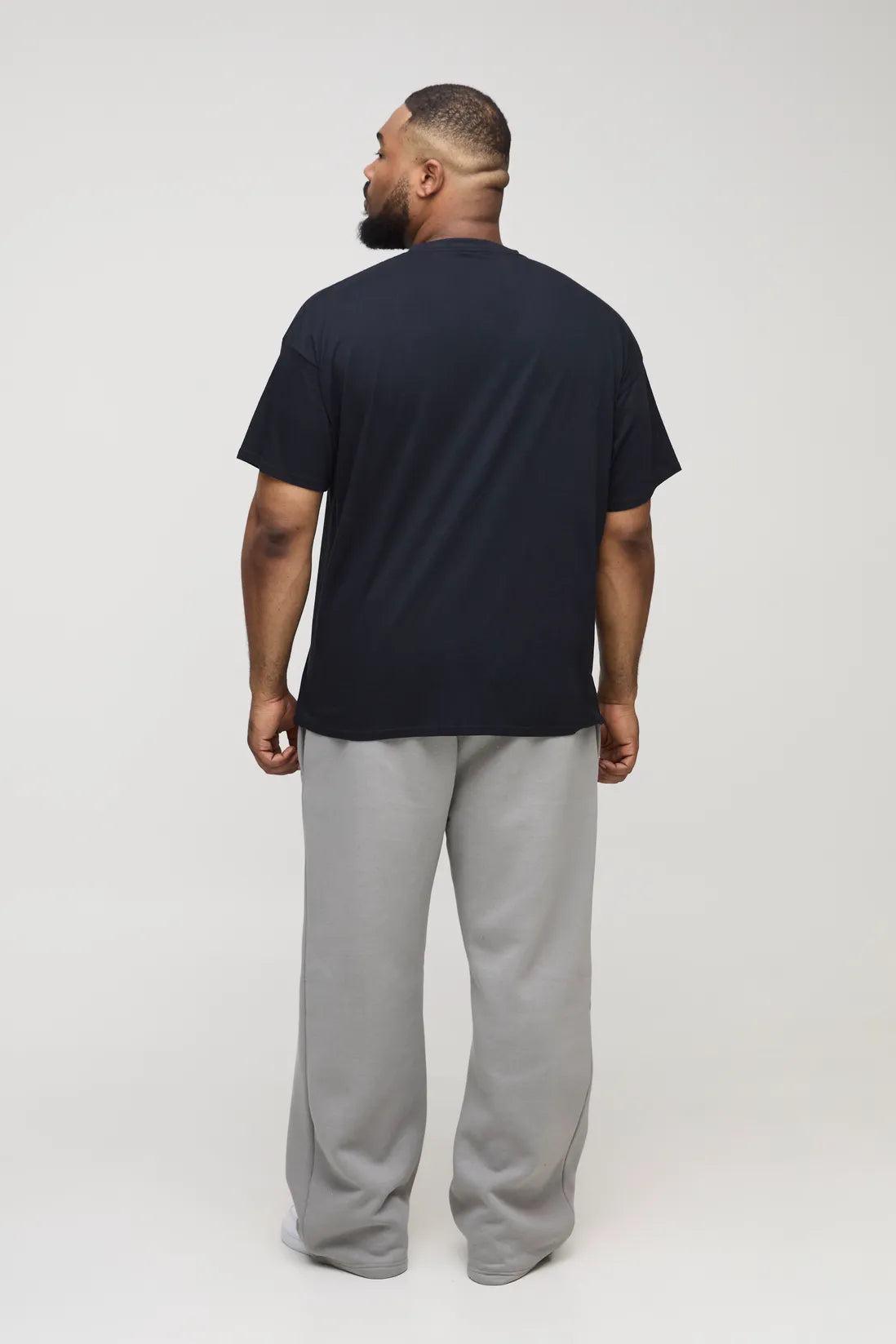 Plus Oversized The Stooges License Print T-Shirt