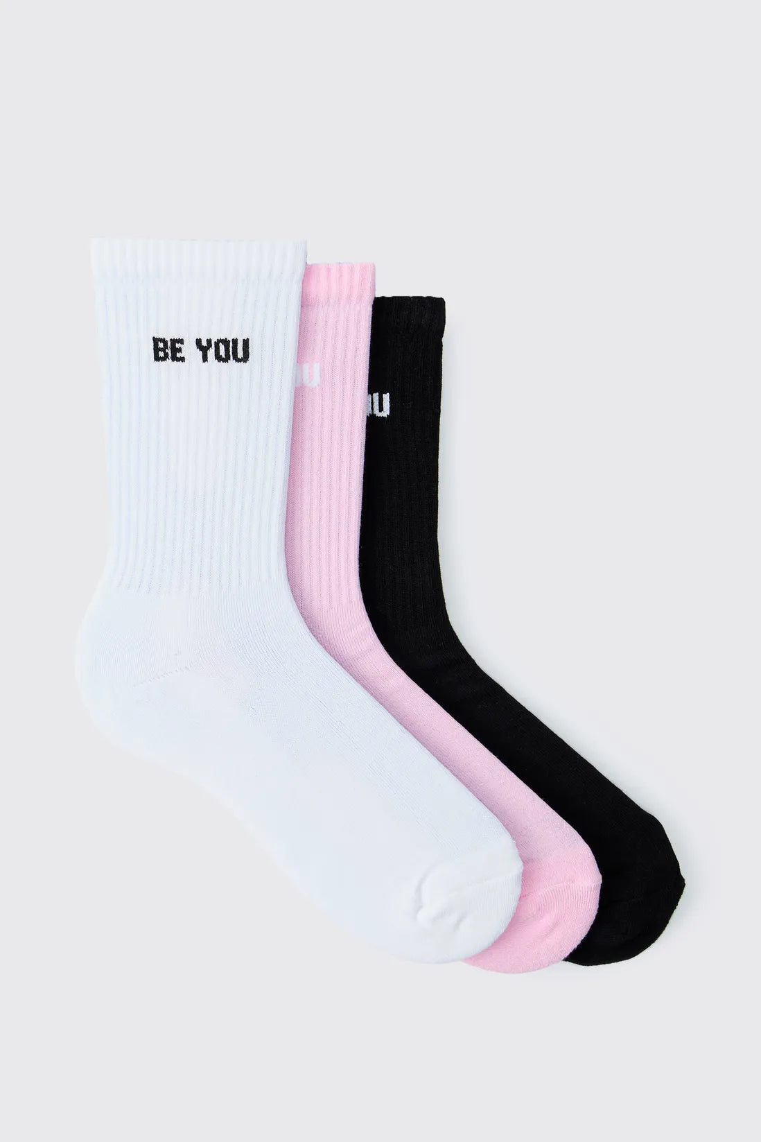 3 Pack Be You Pride Socks