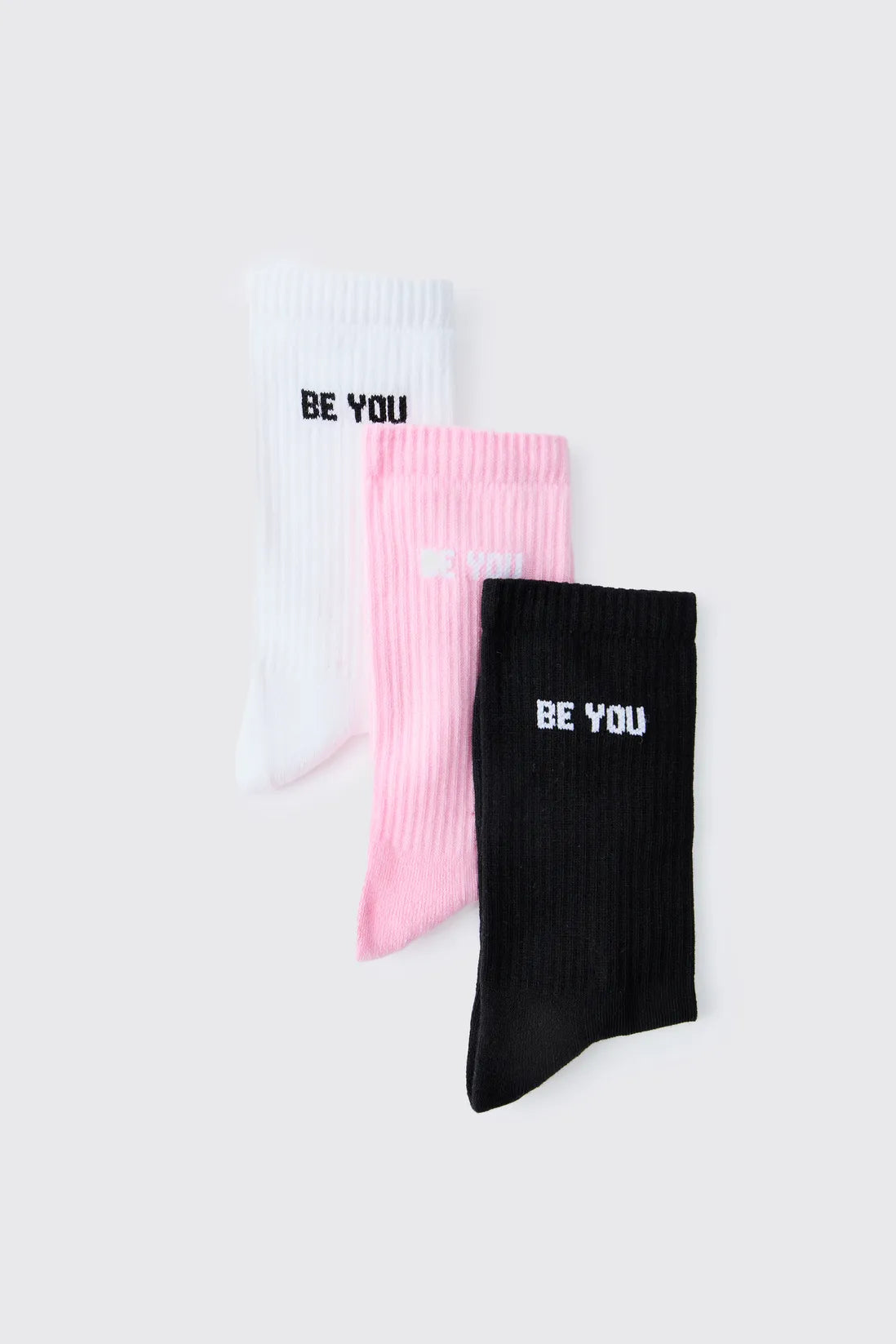 3 Pack Be You Pride Socks