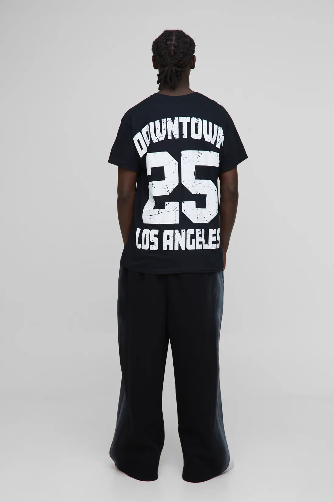 Oversized Downtown LA 25 Graphic T-Shirt
