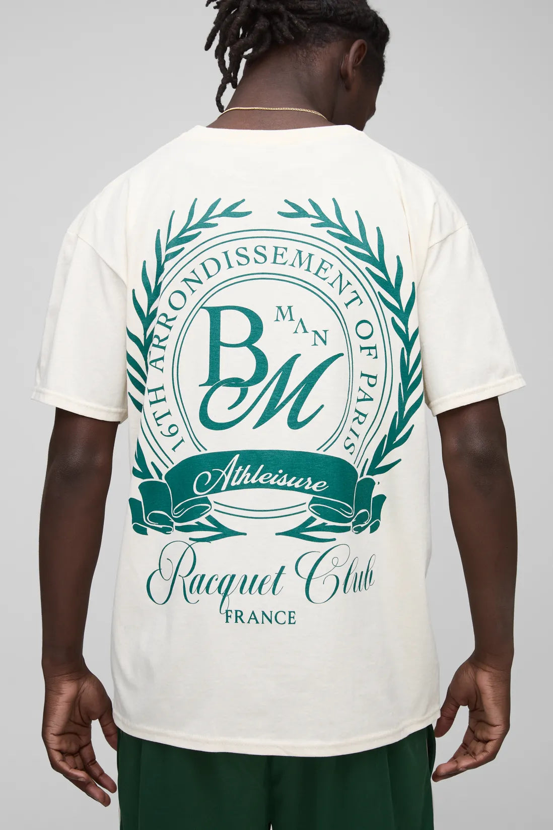 Oversized BM Varsity Crest T-Shirt