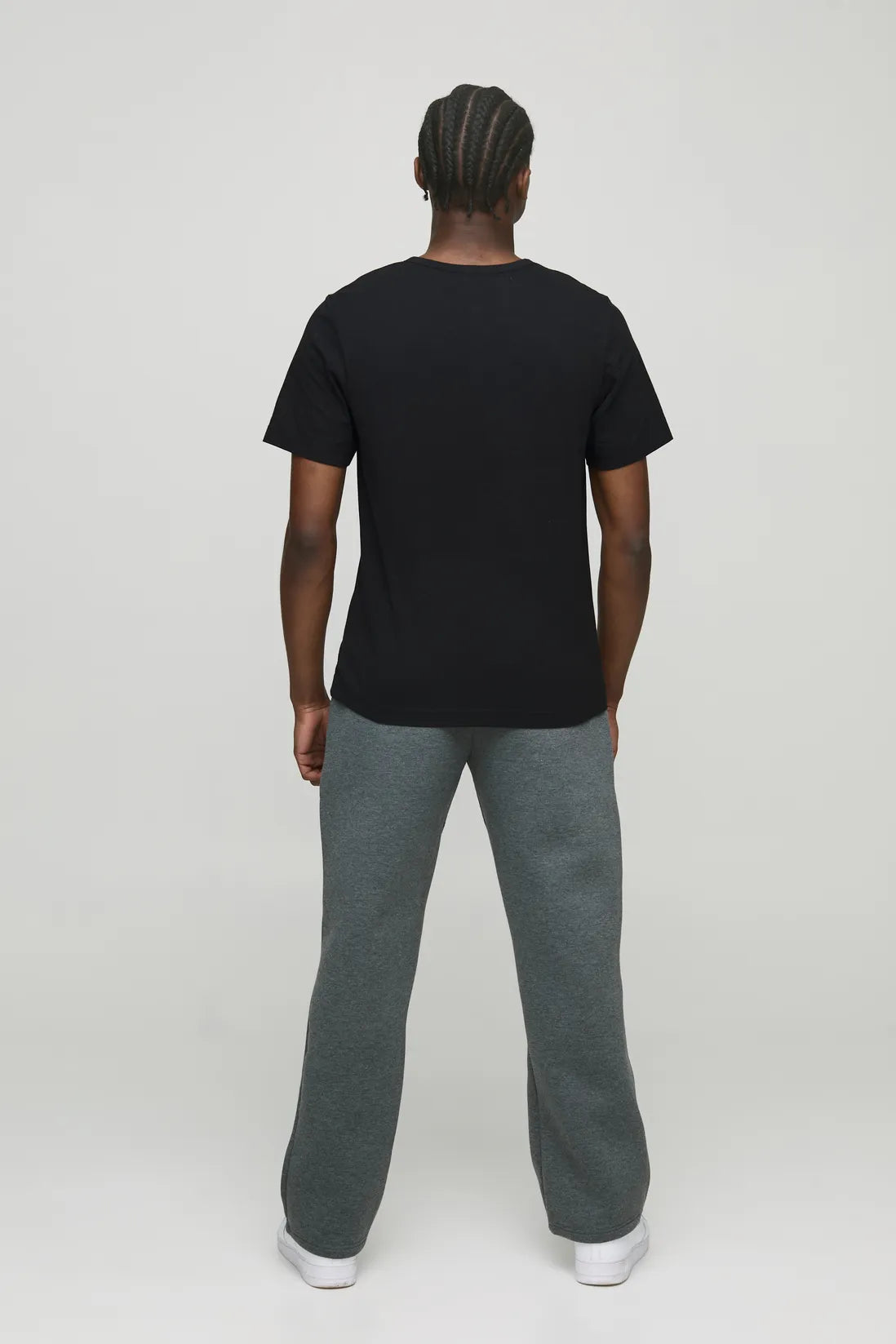Regular Fit Button Neck Slub T-Shirt