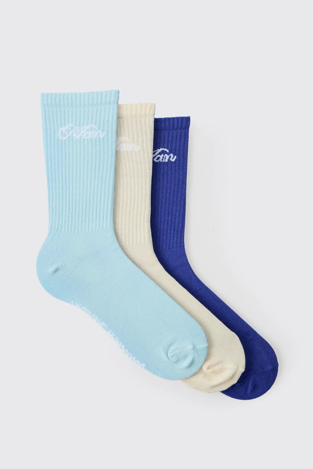 Multi 3 Pack Man Sport Sock