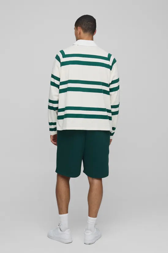 Oversized BM Dropped Crotch Shorts