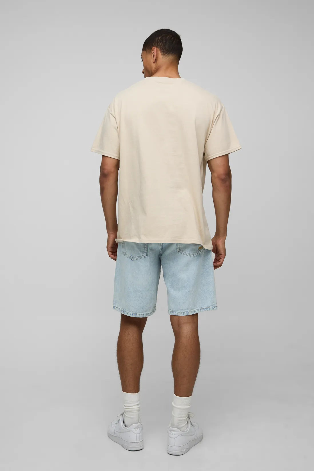Stone Oversized McFly License T-Shirt