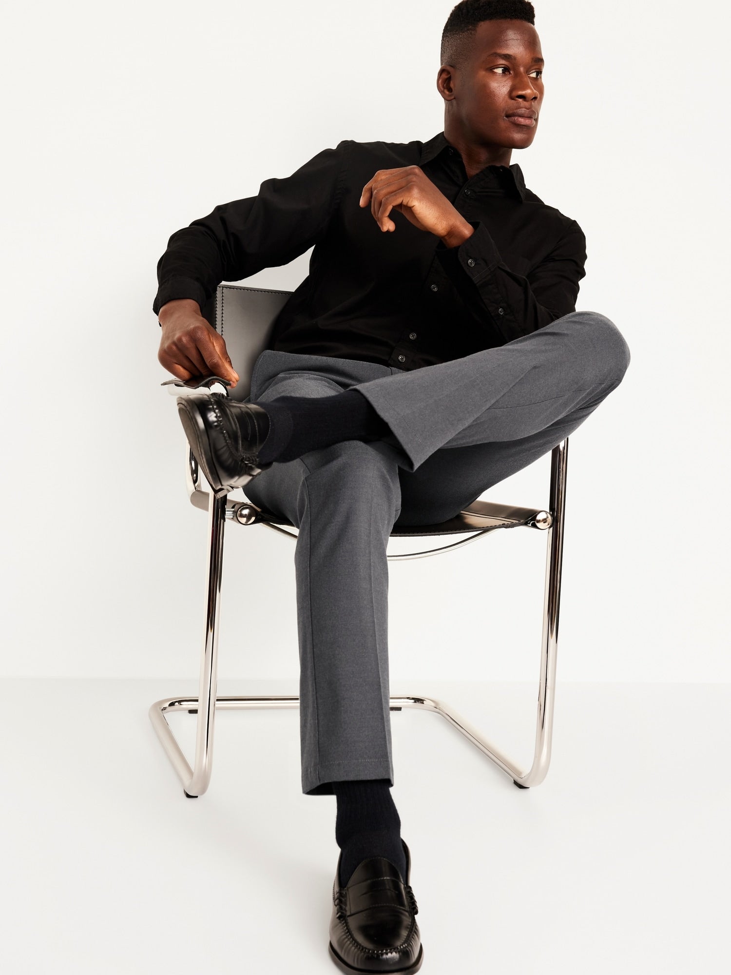 Chinos Straight Dress Pants