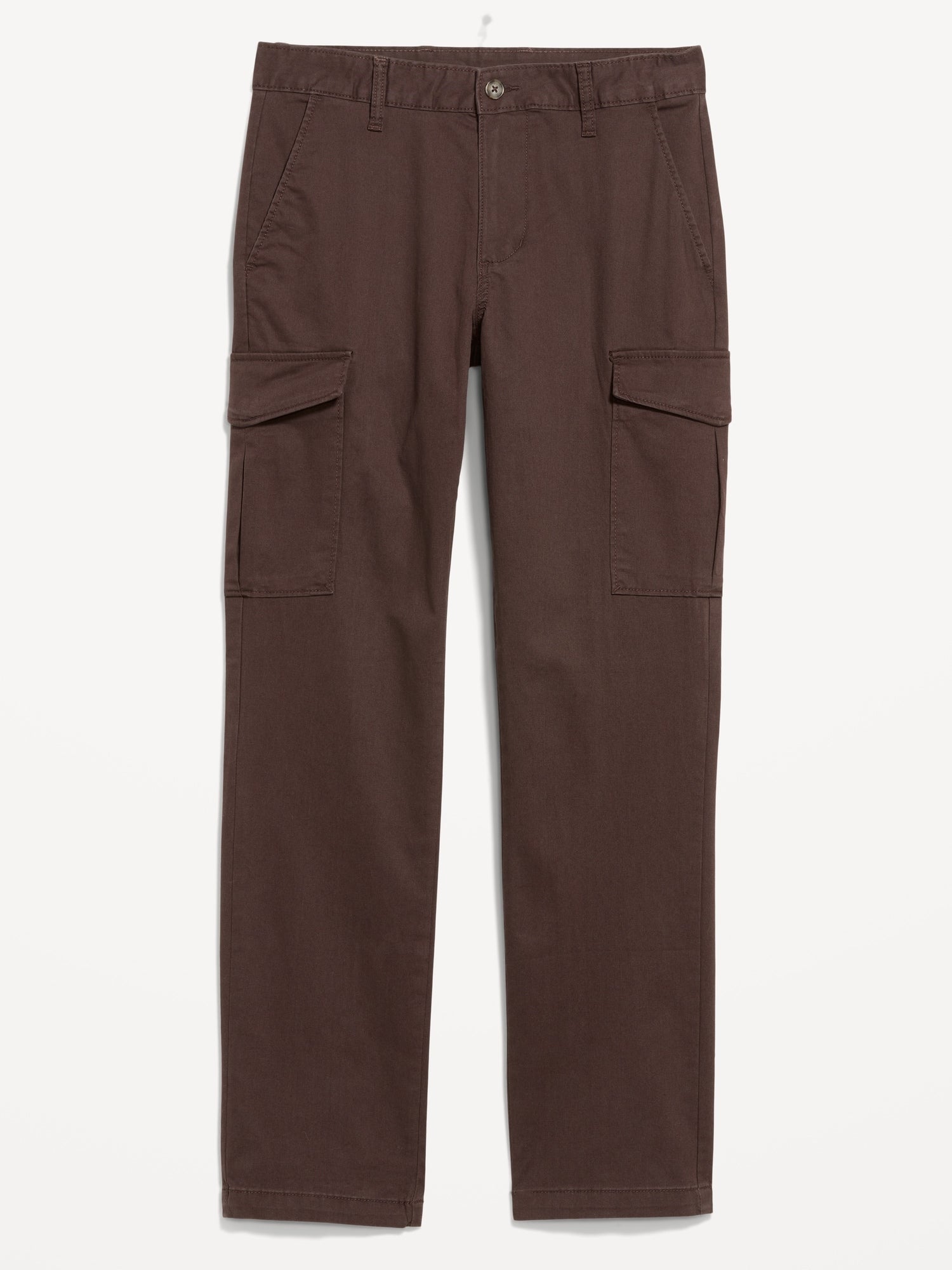 Chinos Straight Refined Tailored Cargo Pants