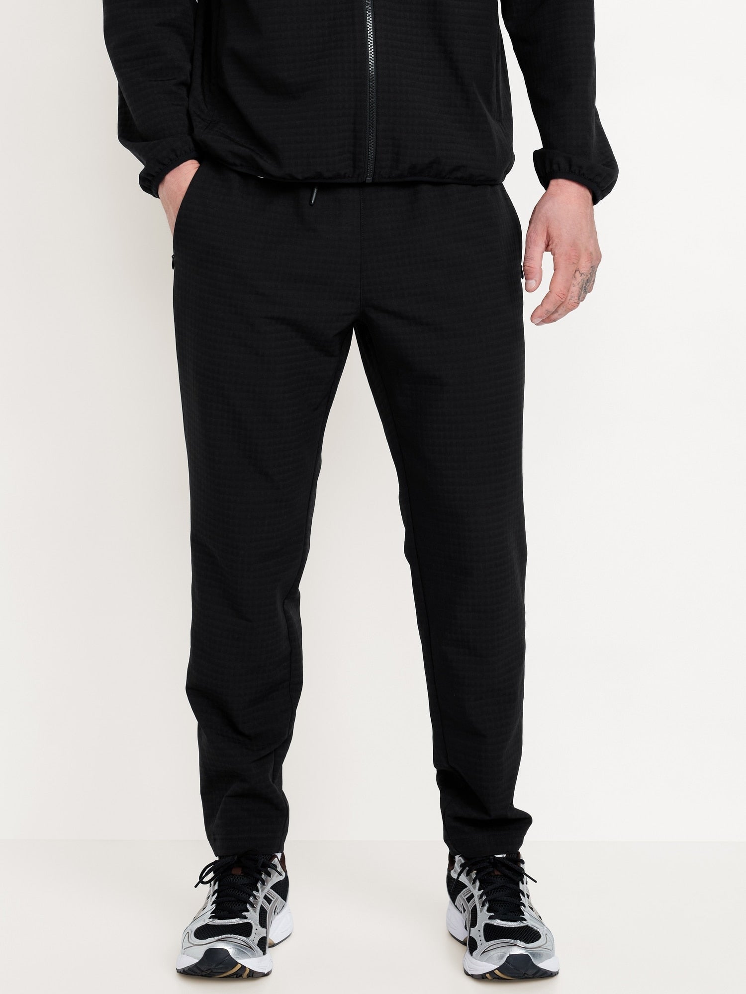 Chino Pants Textured Woven Performance