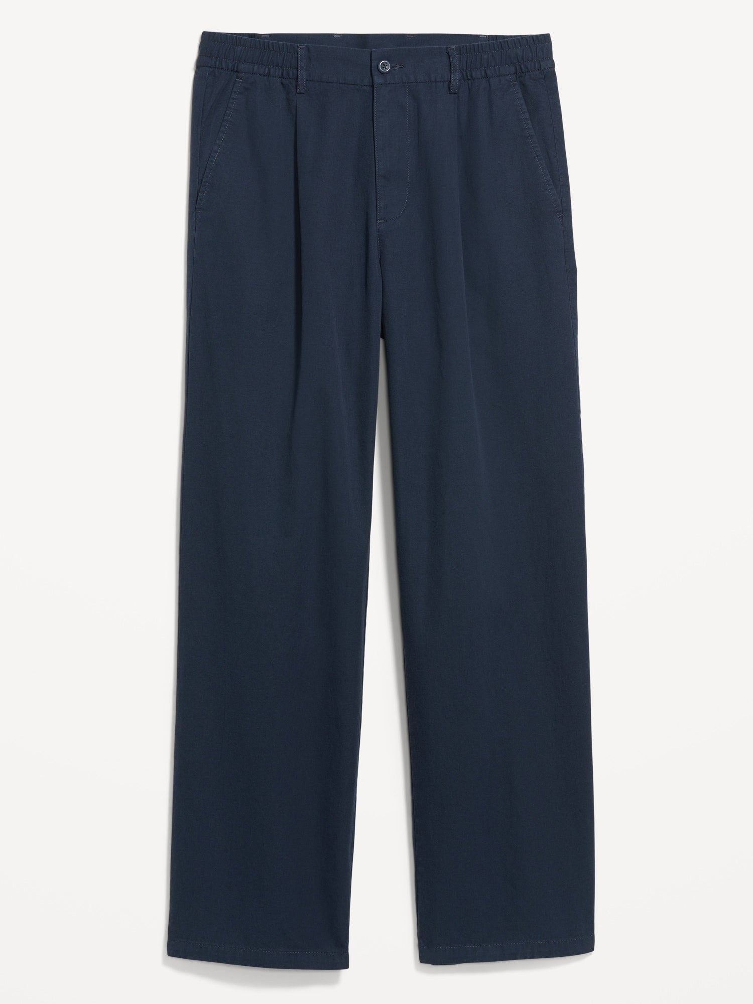 Baggy Pleated Chino Pants