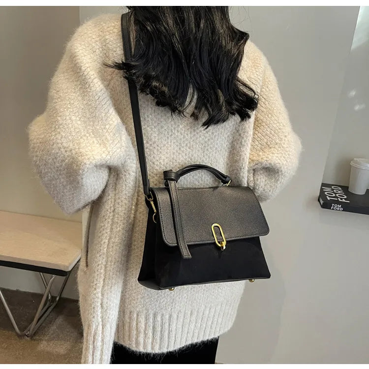 Women Fashion Retro Simple Shoulder Bag