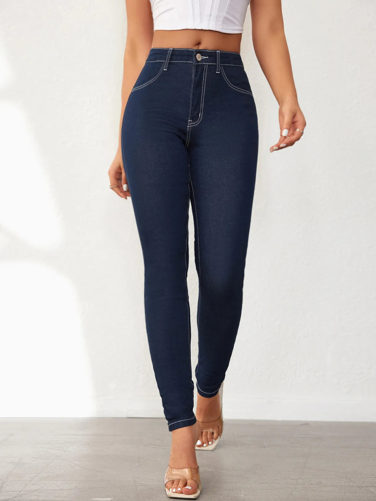 Retro Skinny Stretch Jeans