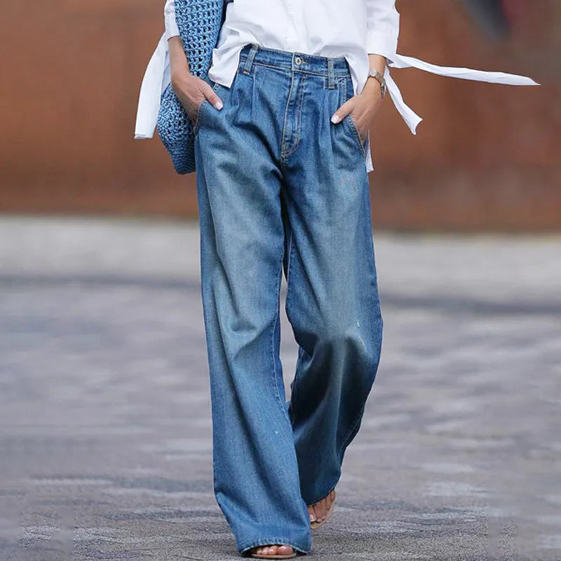 Retro Wide Leg Jeans